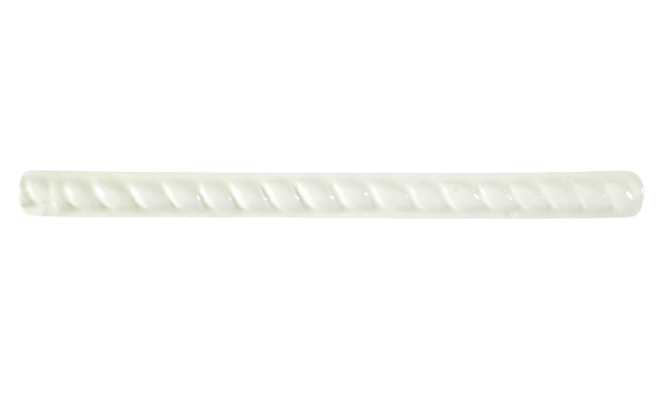 WHITE ANTIQUE ROPE TRIM (HM)- ½"x8"